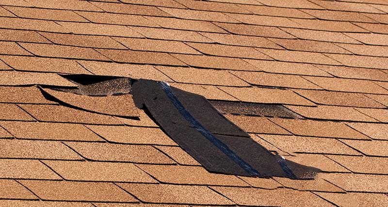 What To Do When Roof Shingles Blown Off