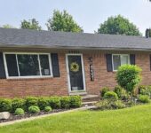 Single-story home roof replacement by AllPoint Construction