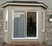 Bay window replacement installed by AllPoint Construction
